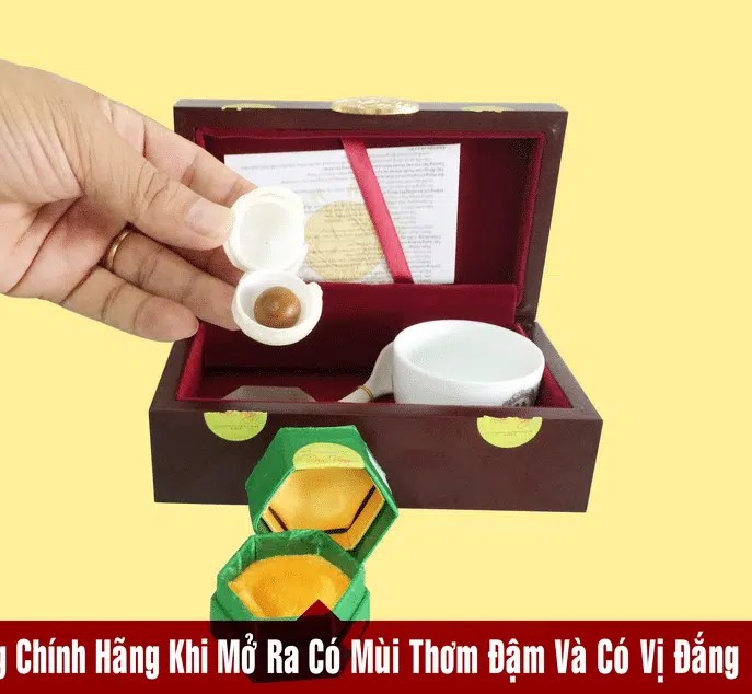 Viên An Cung Rùa Vàng hộp 1 viên cao cấp